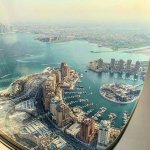Doha, Qatar from the air