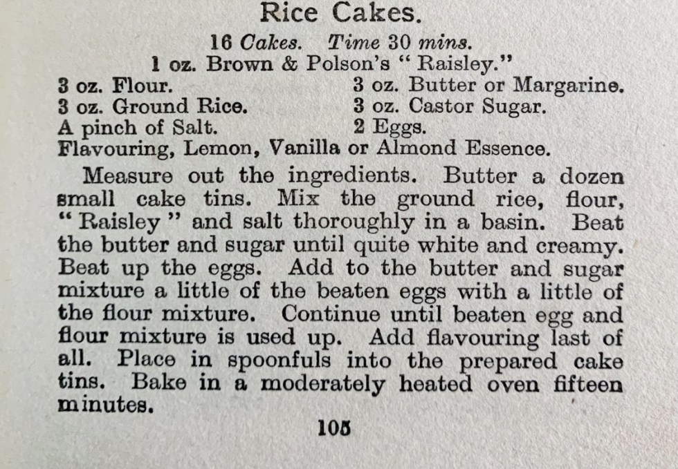 Rice Cakes Recipe