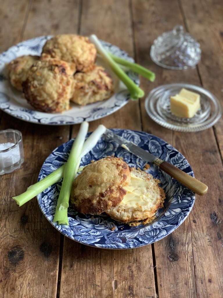 Sourdough Cheese and Marmite Scones