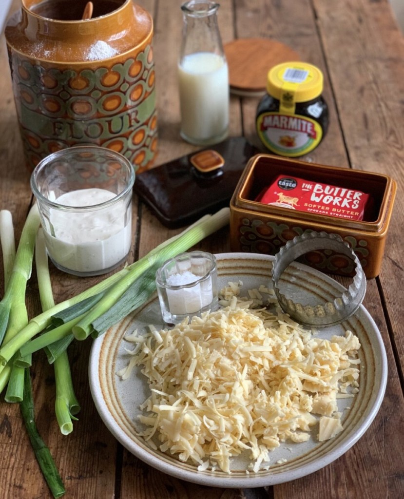 Sourdough Cheese and Marmite Scones